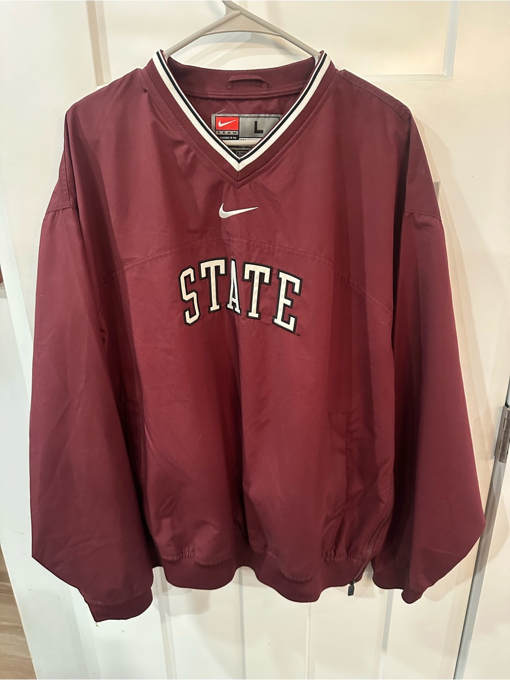 Vintage Nike Mississippi State Bulldogs Pullover Size Large
